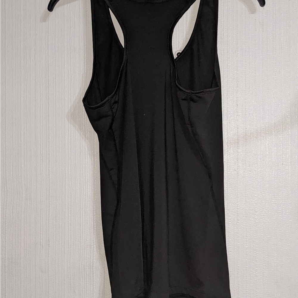 Black Sleeveless Tank Top